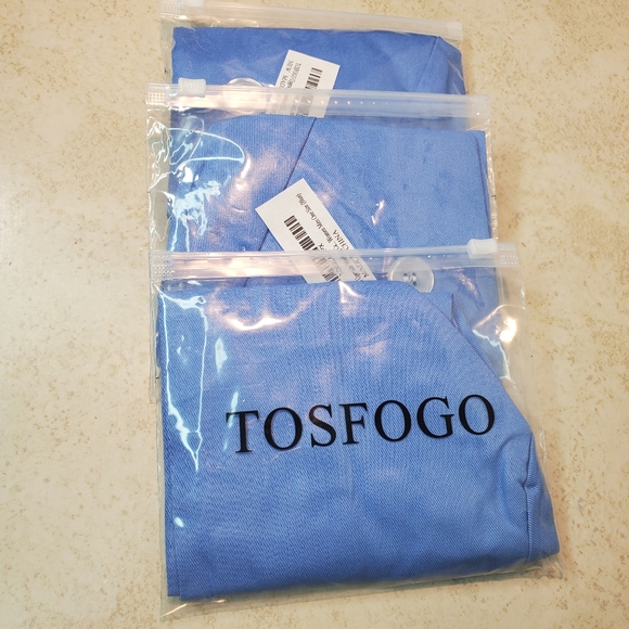 3 Scrub Cap Hat With Buttons - Picture 6 of 6